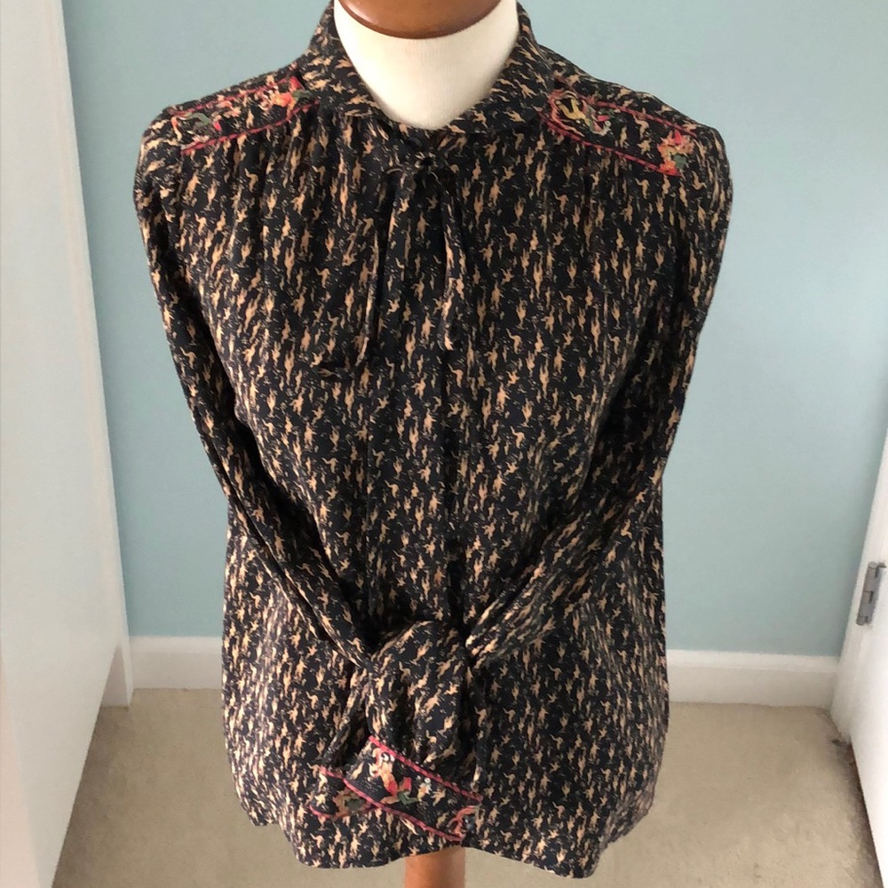 Serge Nancel silk blouse (vintage)